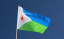 Djibouti - Hand Waving Flag 12x18"