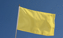 Gelbe - Stockflagge 30 x 45 cm