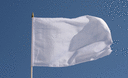 Weiße - Stockflagge 30 x 45 cm