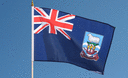 Îles Falkland - Drapeau sur hampe 30 x 45 cm