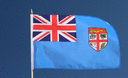 Fiji - Hand Waving Flag 12x18"