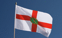 Alderney - Stockflagge 30 x 45 cm