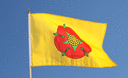 Lancashire - Stockflagge 30 x 45 cm