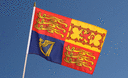 Großbritannien Royal Standard - Stockflagge 30 x 45 cm