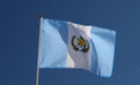 Guatemala - Drapeau sur hampe 30 x 45 cm