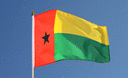 Guinée-Bissau - Drapeau sur hampe 30 x 45 cm