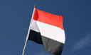 Yemen - Hand Waving Flag 12x18"