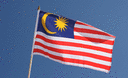 Malaisie - Drapeau sur hampe 30 x 45 cm