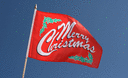 Merry Christmas - Stockflagge 30 x 45 cm