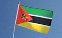 Mozambique - Hand Waving Flag 12x18"