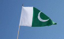 Pakistan - Drapeau sur hampe 30 x 45 cm