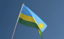 Rwanda - Drapeau sur hampe 30 x 45 cm