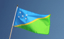Îles Salomon - Drapeau sur hampe 30 x 45 cm