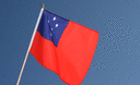 Samoa - Stockflagge 30 x 45 cm