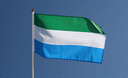 Sierra Leone - Stockflagge 30 x 45 cm