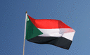Soudan - Drapeau sur hampe 30 x 45 cm