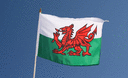 Wales - Stockflagge 30 x 45 cm