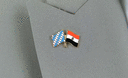 Bayern + Ägypten Freundschaftspin
