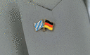Bayern + Deutschland - Freundschaftspin