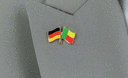 Deutschland + Benin - Freundschaftspin