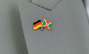 Deutschland + Burundi - Freundschaftspin