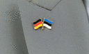 Deutschland + Estland - Freundschaftspin