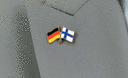 Deutschland + Finnland - Freundschaftspin
