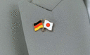 Deutschland + Japan Freundschaftspin