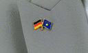 Deutschland + Kosovo - Freundschaftspin