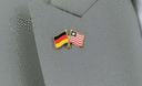 Deutschland + Liberia - Freundschaftspin