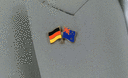 Deutschland + Neuseeland - Freundschaftspin