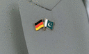 Deutschland + Pakistan - Freundschaftspin