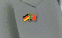 Deutschland + Portugal - Freundschaftspin