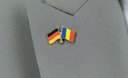 Deutschland + Rumänien - Freundschaftspin