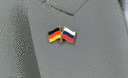 Deutschland + Russland Freundschaftspin