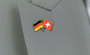 Deutschland + Schweiz - Freundschaftspin