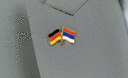 Deutschland + Serbien - Freundschaftspin
