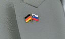 Deutschland + Slowenien - Freundschaftspin