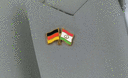 Deutschland + Tadschikistan - Freundschaftspin