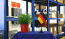 Rhénanie-Palatinat - Mini drapeau de table 10 x 15 cm