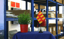 Northumberland - Mini drapeau de table 10 x 15 cm