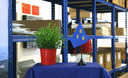 Sussex - Mini drapeau de table 10 x 15 cm