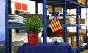 Mallorca - Tischflagge 10 x 15 cm