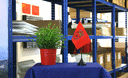 Navarre - Mini drapeau de table 10 x 15 cm