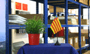 Valence - Mini drapeau de table 10 x 15 cm