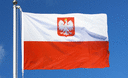 Pologne avec aigle - Drapeau 100 x 150 cm