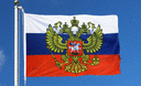 Russie avec blason - Drapeau 100 x 150 cm