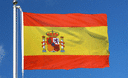 Spanien mit Wappen Hissfahne 100 x 150 cm