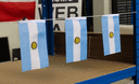 Argentinien - Fähnchen 10 x 15 cm