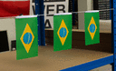 Brésil - Fanion 10 x 15 cm